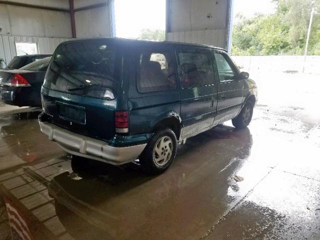 2B4GH2535SR252712 - 1995 DODGE CARAVAN BLUE photo 4