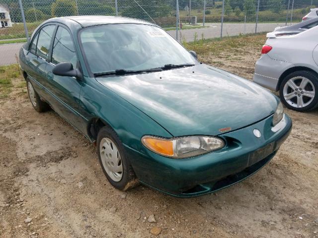 1MEFM13P0XW610290 - 1999 MERCURY TRACER LS GREEN photo 1