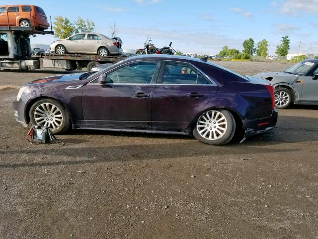 1G6DL5EVXA0119432 - 2010 CADILLAC CTS PERFOR PURPLE photo 9