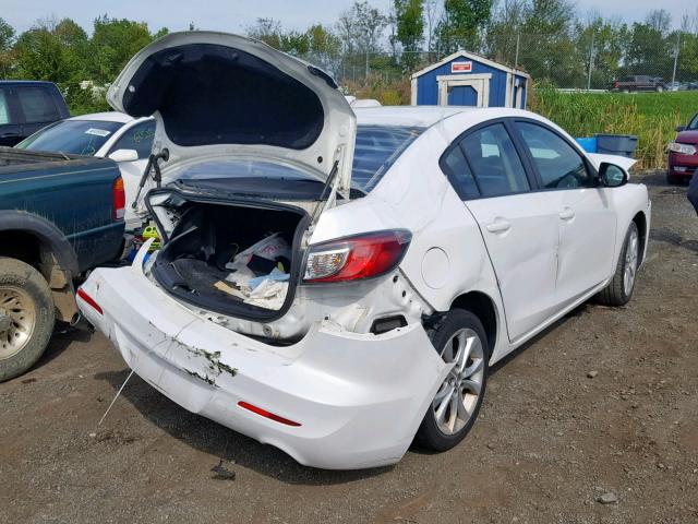 JM1BL1S68A1282844 - 2010 MAZDA 3 S WHITE photo 4