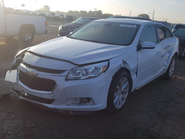 1G11D5SL7FF186292 - 2015 CHEVROLET MALIBU 2LT WHITE photo 2