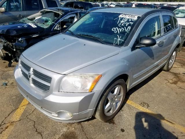 1B3HB48BX8D770867 - 2008 DODGE CALIBER SX SILVER photo 2