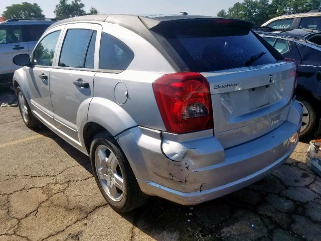 1B3HB48BX8D770867 - 2008 DODGE CALIBER SX SILVER photo 3