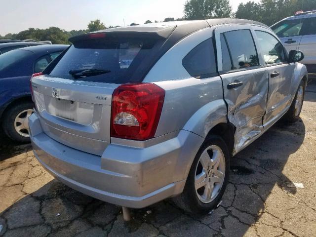 1B3HB48BX8D770867 - 2008 DODGE CALIBER SX SILVER photo 4