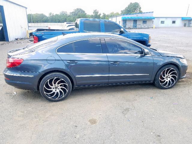 WVWEU73C29E565911 - 2009 VOLKSWAGEN CC TEAL photo 9