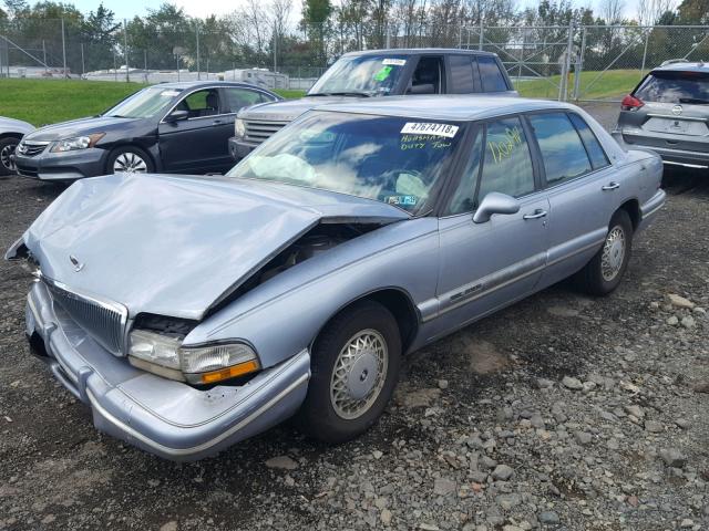 1G4CW52K6SH658736 - 1995 BUICK PARK AVENU BLUE photo 2