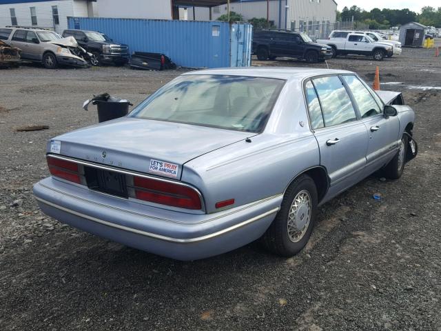 1G4CW52K6SH658736 - 1995 BUICK PARK AVENU BLUE photo 4