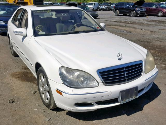 WDBNG83J46A462826 - 2006 MERCEDES-BENZ S 430 4MAT WHITE photo 1