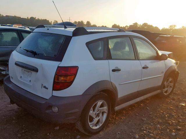 5Y2SL65887Z437039 - 2007 PONTIAC VIBE WHITE photo 4