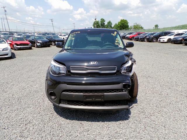 KNDJN2A20K7917449 - 2019 KIA SOUL BLACK photo 10