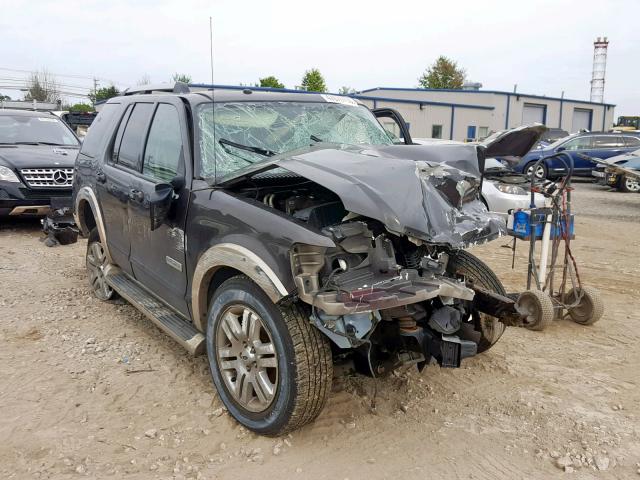 1FMEU64E76UB55256 - 2006 FORD EXPLORER E CHARCOAL photo 1