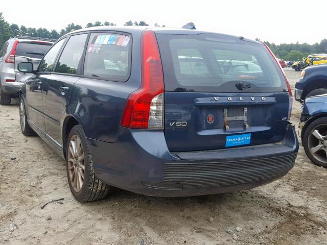 YV1MW390392485895 - 2009 VOLVO V50 2.4I CHARCOAL photo 3