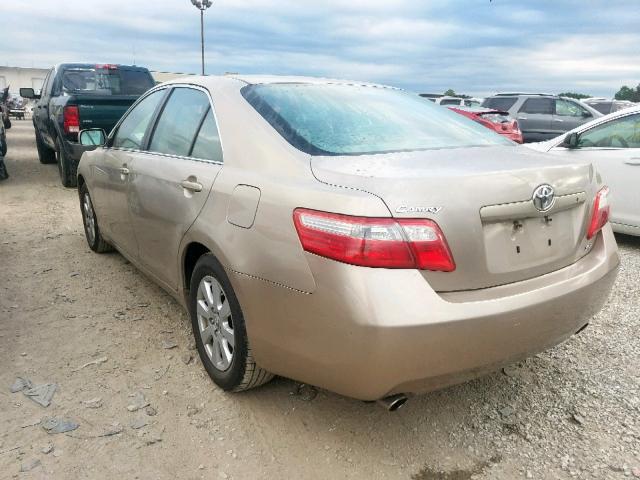 4T1BK46K47U539531 - 2007 TOYOTA CAMRY NEW GOLD photo 3