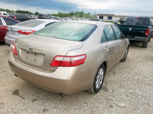 4T1BK46K47U539531 - 2007 TOYOTA CAMRY NEW GOLD photo 4