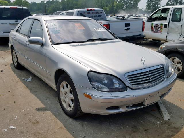 WDBNG75J91A137363 - 2001 MERCEDES-BENZ S 500 SILVER photo 1