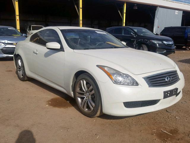 JNKCV64E58M130611 - 2008 INFINITI G37 BASE CREAM photo 1