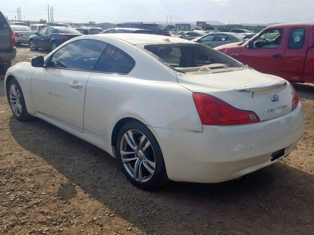 JNKCV64E58M130611 - 2008 INFINITI G37 BASE CREAM photo 3