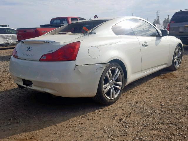 JNKCV64E58M130611 - 2008 INFINITI G37 BASE CREAM photo 4