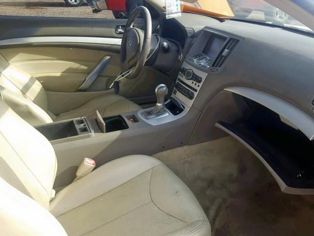 JNKCV64E58M130611 - 2008 INFINITI G37 BASE CREAM photo 5