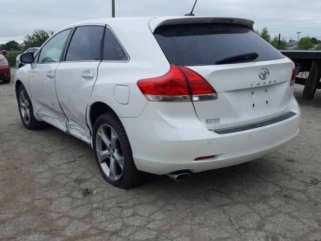 4T3ZK11A49U011882 - 2009 TOYOTA VENZA BASE WHITE photo 3