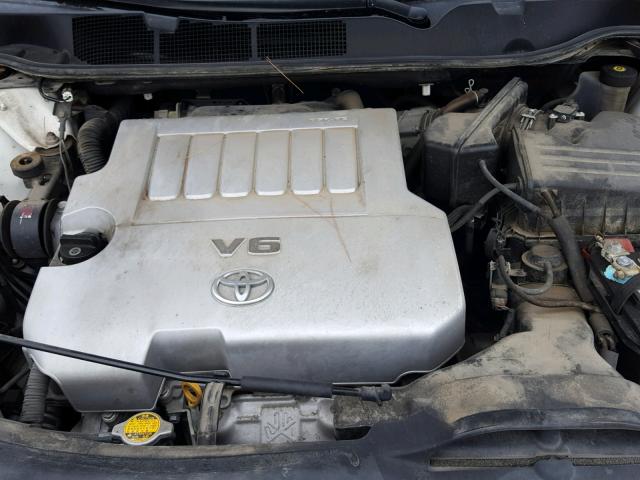 4T3ZK11A49U011882 - 2009 TOYOTA VENZA BASE WHITE photo 7