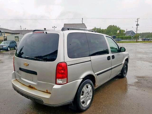 1GNDU23139D122922 - 2009 CHEVROLET UPLANDER L 银色 照片 4