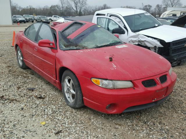 1G2WP52K23F163904 - 2003 PONTIAC GRAND PRIX RED photo 1