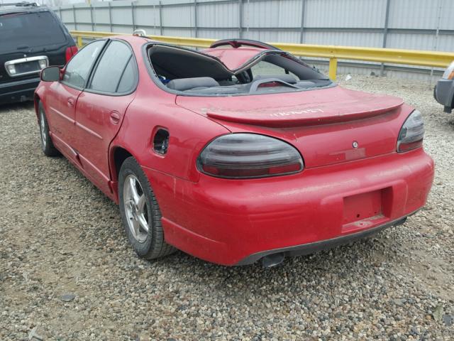 1G2WP52K23F163904 - 2003 PONTIAC GRAND PRIX RED photo 3