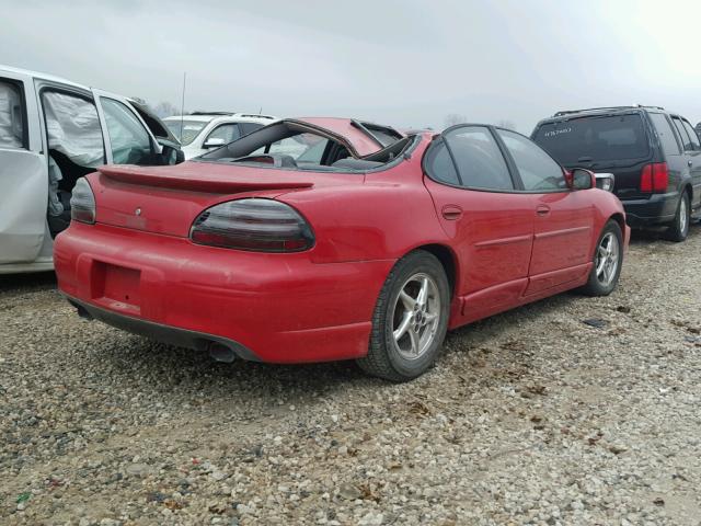 1G2WP52K23F163904 - 2003 PONTIAC GRAND PRIX RED photo 4