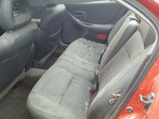 1G2WP52K23F163904 - 2003 PONTIAC GRAND PRIX RED photo 6