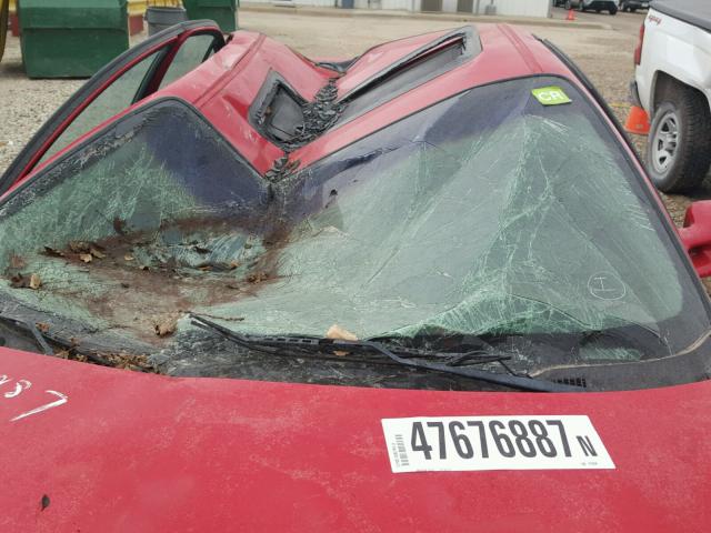 1G2WP52K23F163904 - 2003 PONTIAC GRAND PRIX RED photo 9