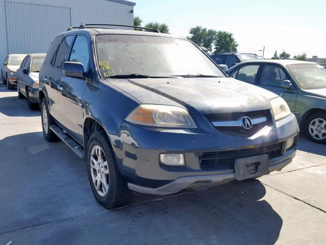 2HNYD18975H528129 - 2005 ACURA MDX TOURIN BLACK photo 1