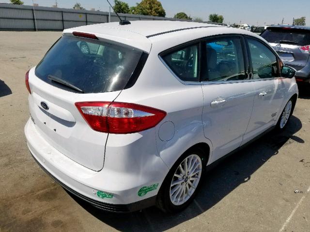 1FADP5CU0FL115736 - 2015 FORD C-MAX PREM WHITE photo 4