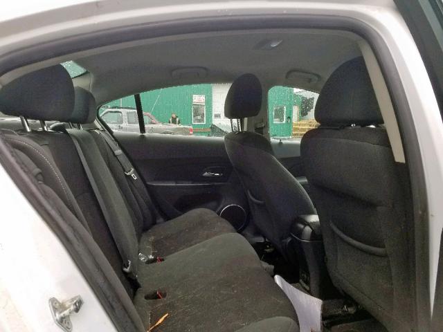 1G1PK5S92B7253258 - 2011 CHEVROLET CRUZE ECO WHITE photo 6