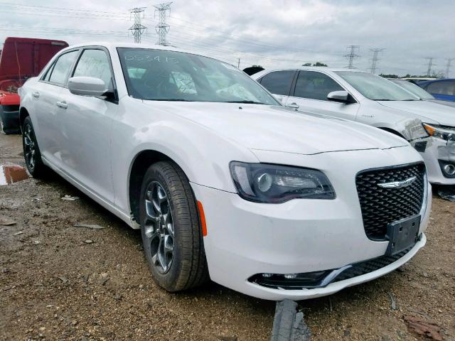 2C3CCAGG2JH267672 - 2018 CHRYSLER 300 S WHITE photo 1