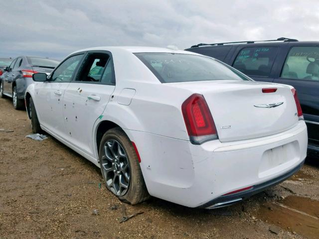 2C3CCAGG2JH267672 - 2018 CHRYSLER 300 S WHITE photo 3