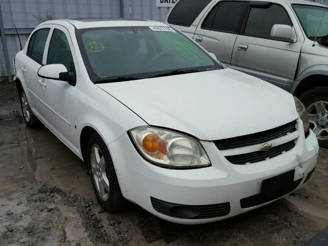 1G1AL55F687290293 - 2008 CHEVROLET COBALT LT WHITE photo 1