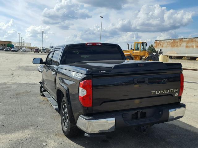 5TFHW5F13GX501433 - 2016 TOYOTA TUNDRA CRE BLACK photo 3