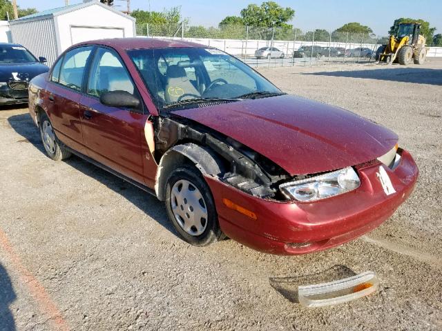 1G8ZH5280YZ116414 - 2000 SATURN SL1 MAROON photo 1