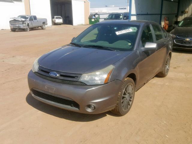 1FAHP3GN8AW141579 - 2010 FORD FOCUS SES CHARCOAL photo 2