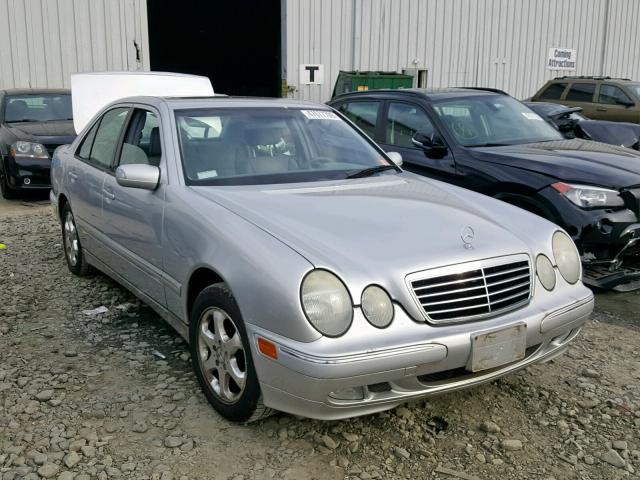 WDBJF65J12B431556 - 2002 MERCEDES-BENZ E 320 SILVER photo 1