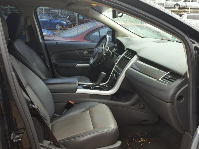 2FMDK3AK2DBA36253 - 2013 FORD EDGE SPORT BLACK photo 5