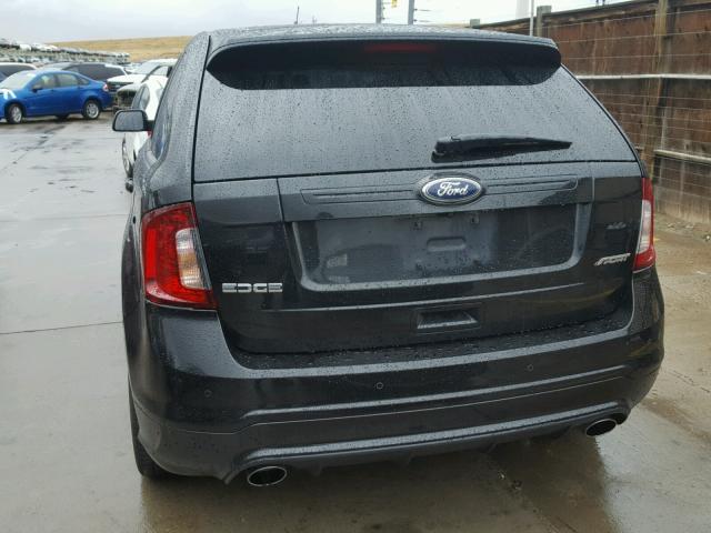 2FMDK3AK2DBA36253 - 2013 FORD EDGE SPORT BLACK photo 9