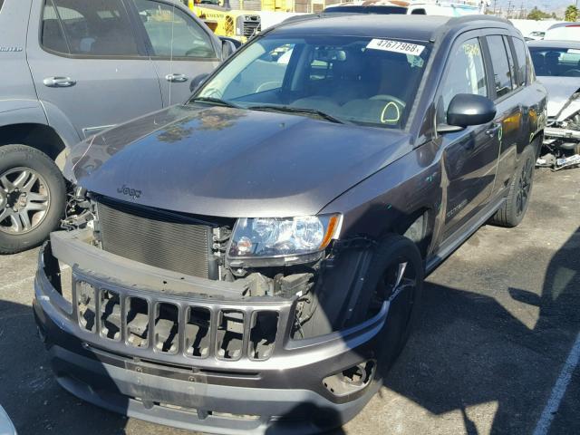 1C4NJCBA0FD126242 - 2015 JEEP COMPASS SP 棕色 照片 2