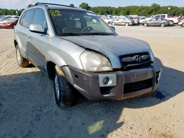 KM8JN12D67U665446 - 2007 HYUNDAI TUCSON SE BLUE photo 1