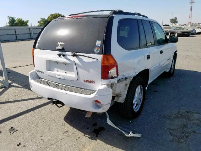 1GKDT13S952197746 - 2005 GMC ENVOY WHITE photo 4