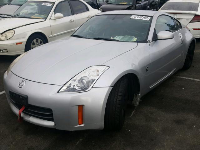 JN1AZ34E66M350805 - 2006 NISSAN 350Z COUPE SILVER photo 2