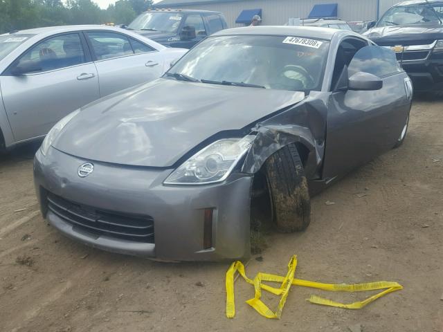 JN1BZ34D07M506995 - 2007 NISSAN 350Z COUPE GRAY photo 2