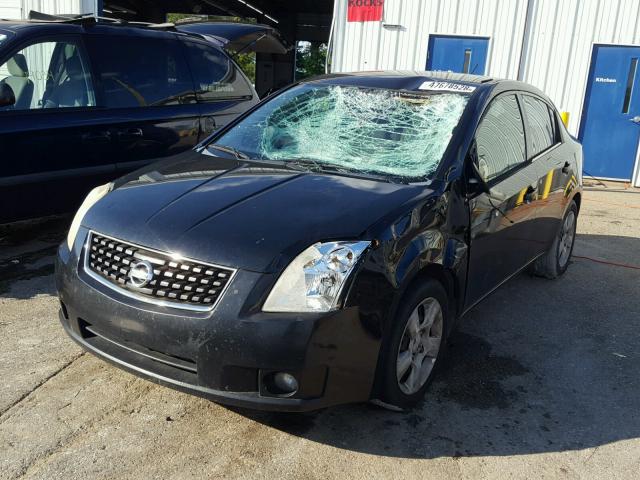 3N1AB61E58L696917 - 2008 NISSAN SENTRA 2.0 BLACK photo 2