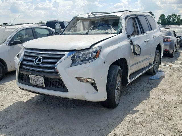 JTJJM7FX1F5104866 - 2015 LEXUS GX PREMIUM WHITE photo 2